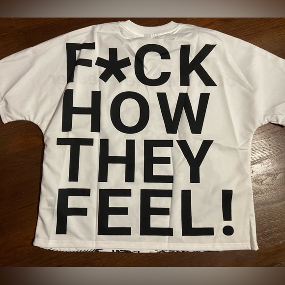 Tops - White Graphic Tee - Not A People Pleaser